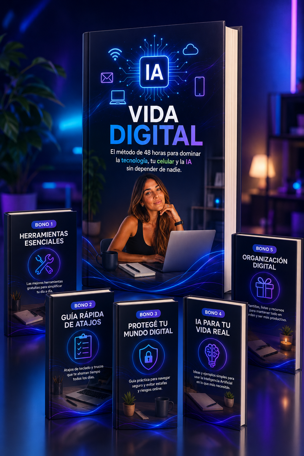 💻 VIDA DIGITAL™: El método de 48 horas para dominar la tecnología, tu celular y la IA sin depender de nadie.